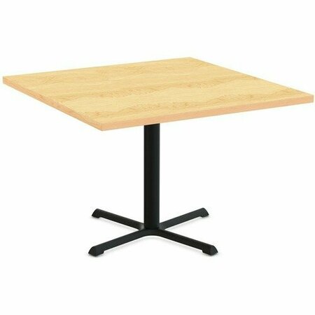 SPECIAL-T Table, Square, 42inx42inLx29in, Black Base/Crema Maple Top SCTSTAR24242BCM